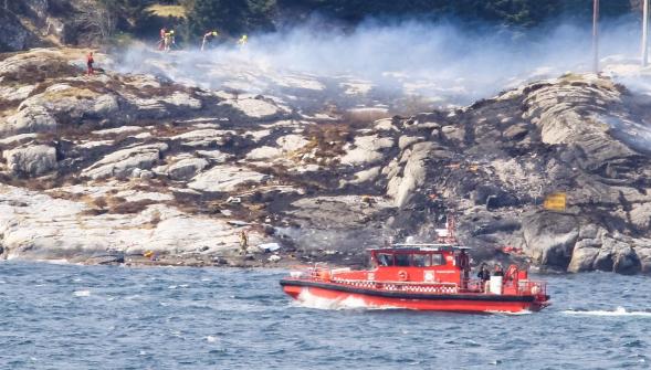 Accident d'hélicoptère en Norvège , les 13 occupants présumés morts