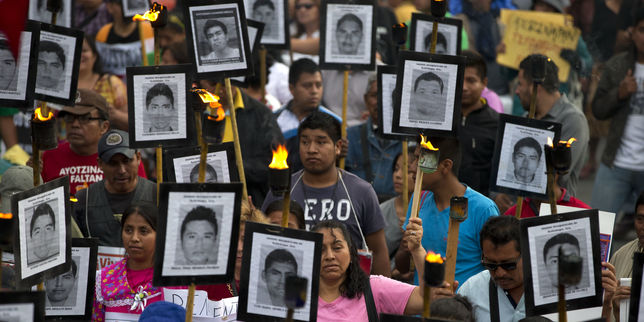 Au Mexique des ossements humains découverts près du lieu de disparition de 43 étudiants