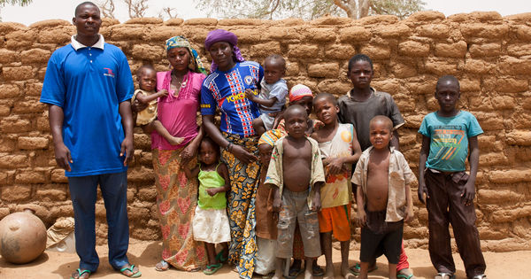 Au Niger Achirou 38 ans deux épouses et quatorze enfants