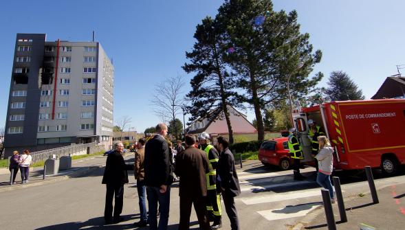 Béthune  , ce lundi don de vêtements aux victimes collatérales de l'explosion au Mont-Liébaut