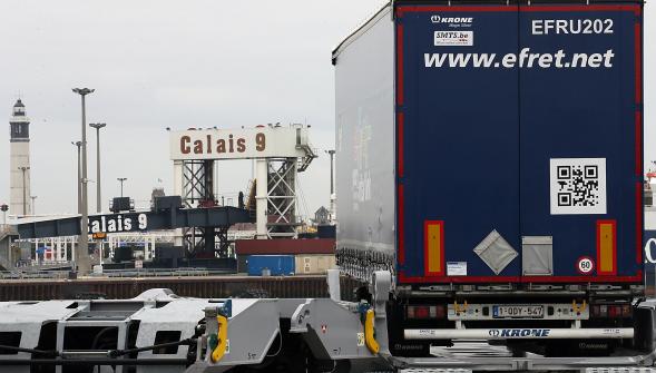 Calais , mise en service de la plus longue autoroute ferroviaire d'Europe