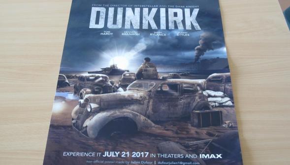 Dunkirk , une fausse affiche crée le buzz' jusqu'aux États-Unis!