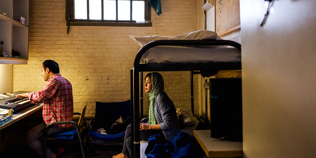 Faute de place les Pays-Bas logent les réfugiés en prison