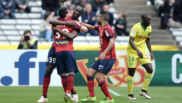Foot-Ligue 1 , Lille mène à Nantes grâce à Eder