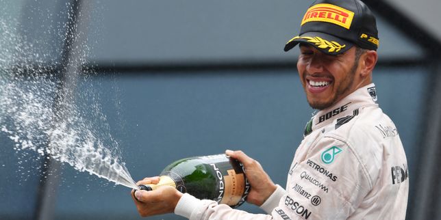 Formule 1 , Lewis Hamilton remporte le Grand Prix d'Autriche