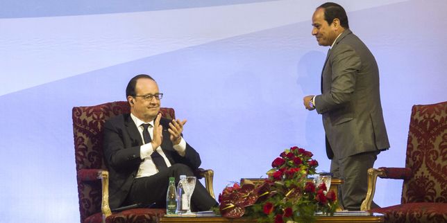 Hollande veut renforcer les liens économiques entre Paris et Le Caire