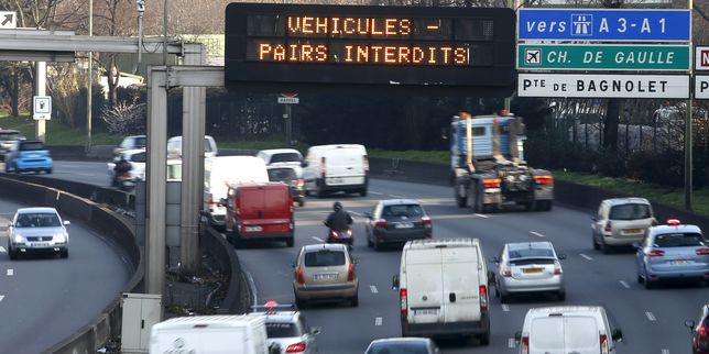 Ile-de-France , la vitesse va baisser de 20 km/h sur 46 km de routes