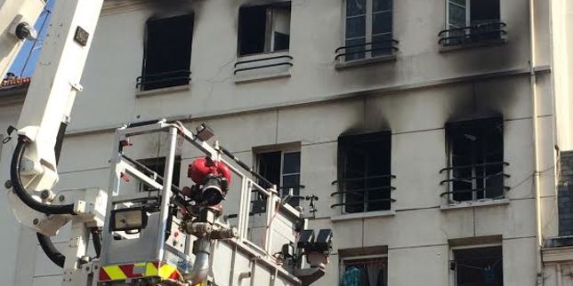 Incendie d'un immeuble à Saint-Denis , 5 morts non-identifiés les causes du sinistre inconnues
