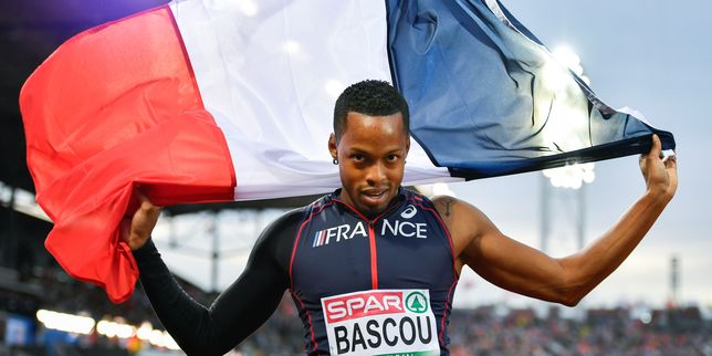 Le Français Dimitri Bascou champion d'Europe du 110 m haies