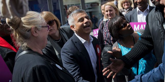 Le Labour revendique la victoire à la mairie de Londres de son candidat Sadiq Khan