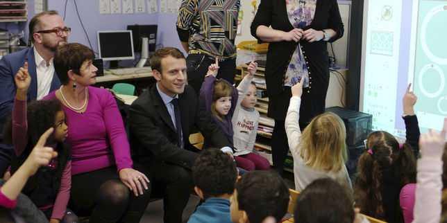 Le monde de l'école s'alarme des projets d'Emmanuel Macron