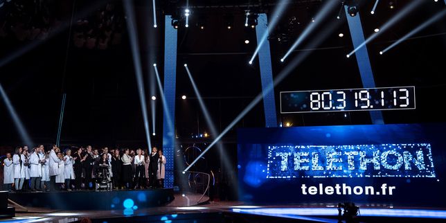 Les promesses de dons du Téléthon dépassent les 80 millions d'euros