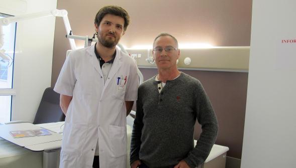 L'hôpital de Calais désormais agréé par la sécu britannique a accueilli son premier patient anglais