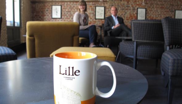 Lille , après Euralille Starbucks ouvre un café rue Esquermoise ce vendredi