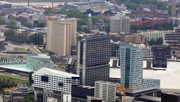 Lille , l'électricité est rétablie dans le secteur de la Cité administrative
