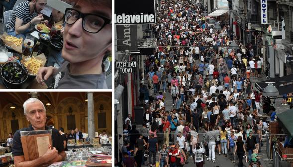 Lille reste en fête , la foule quand même pour ce week-end de  non-Braderie 