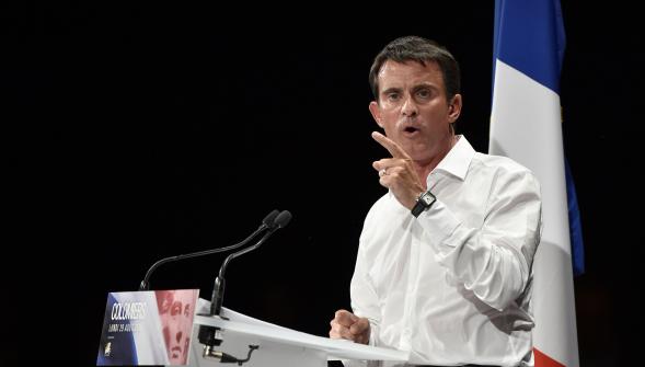 Manuel Valls, Sarkozy est une menace considérable