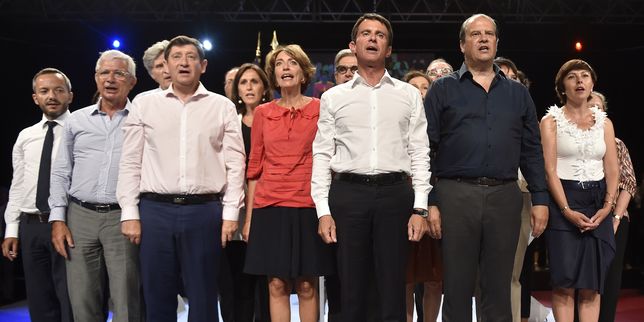 Meeting de rentrée du gouvernement , Valls met en garde contre  la surenchère des diviseurs 