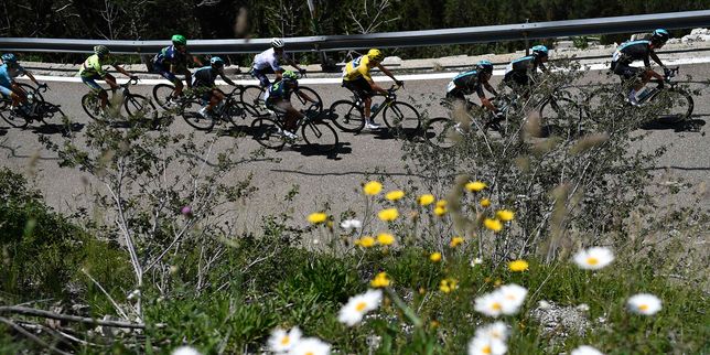 Même en Andorre les cyclistes du Tour de France rattrapés par le football