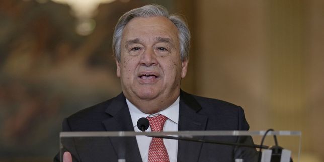 Nommé secrétaire général de l'ONU Antonio Guterres promet de s'attaquer au terrorisme