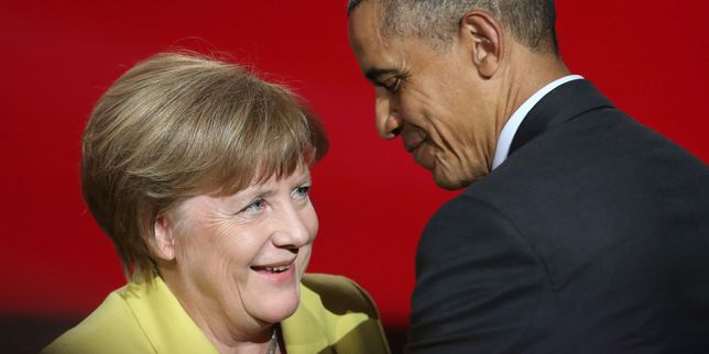 Obama vante les mérites de Merkel et plaide pour le traité transatlantique