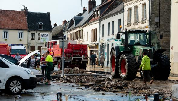 Orages et inondations dans le Nord  Pas-de-Calais , on s'organise face aux dégâts