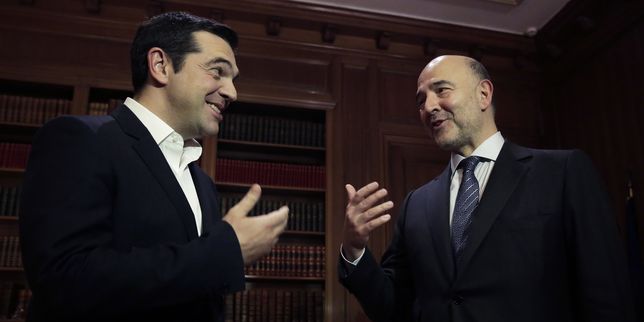 Pierre Moscovici  optimiste  sur la possibilité d’un accord entre Athènes et ses créanciers