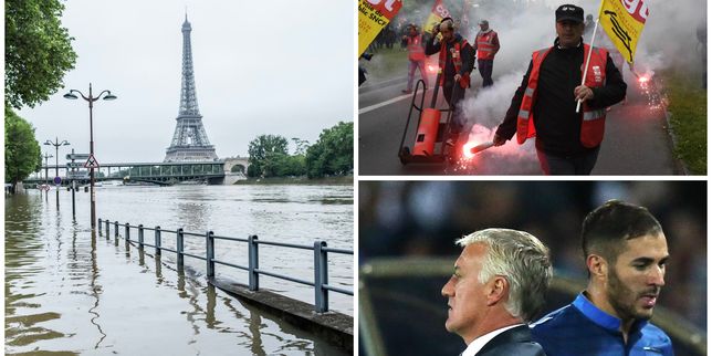 Pluies et crues tensions et manifestations Roland-Garros' le résumé des infos de la semaine