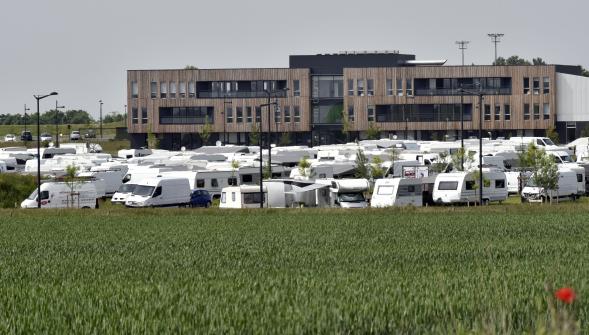Plus de 150 caravanes installées au technopole à Famars , l’arrêté d’expulsion est tombé