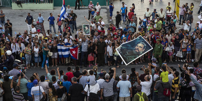 Pour Fidel un  périple des cendres  à travers Cuba
