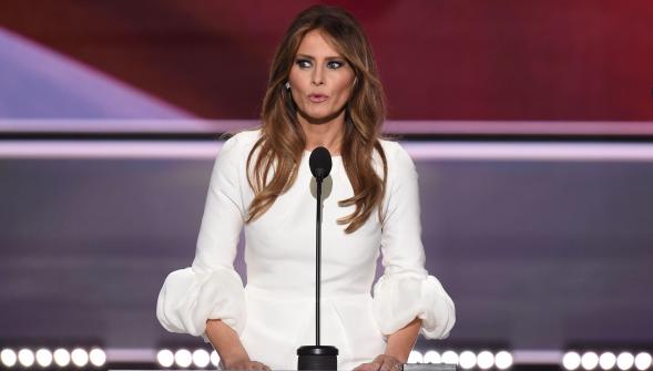 Présidentielle américaine , l'épouse de Donald Trump accusée de plagier un discours de Michelle Obama