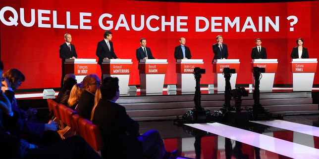 Primaire à gauche , Manuel Valls parfois isolé dans un deuxième débat plus animé