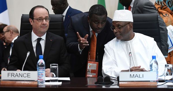 Quatre ans après Serval le vibrant hommage du président malien à Hollande