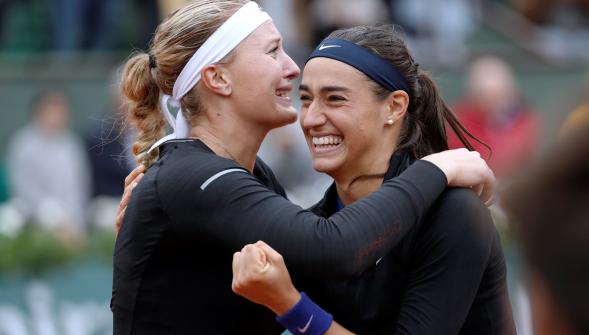Roland-Garros-La Nordiste Kristina Mladenovic et Caroline Garcia remportent le tournoi de double ! (VIDEO)