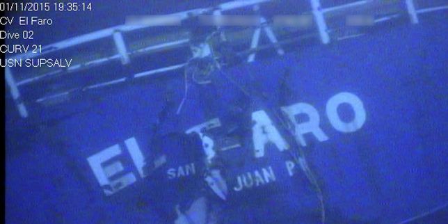 Six mois après le naufrage du cargo  El Faro  sa boîte a été localisée