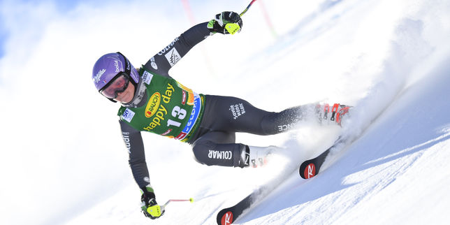 Ski , la Française Tessa Worley renoue avec la victoire en Coupe du monde