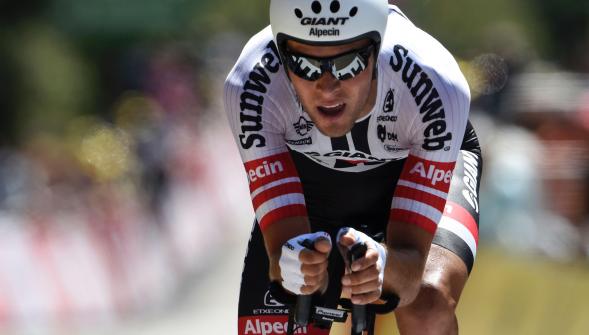 Tour de France , le contre-la-montre pour Dumoulin Froome creuse l'écart
