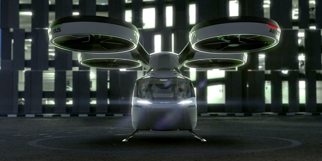 Une navette-drone volante autonome fait décoller le salon auto de Genève