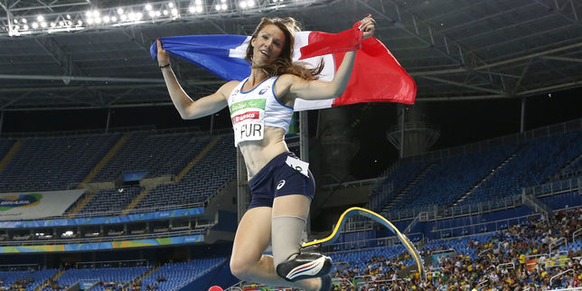 Jeux paralympiques , deuxième médaille d'or pour Marie-Amélie Le Fur qui bat le record du monde du 400 m